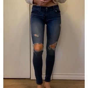 American eagle mid rise jeans